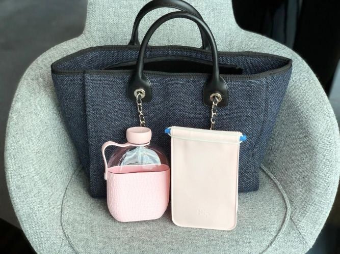 Herbruikbare Lunchzak, Pack - Medium, 2.6 Liter, Licht Roze - HIP