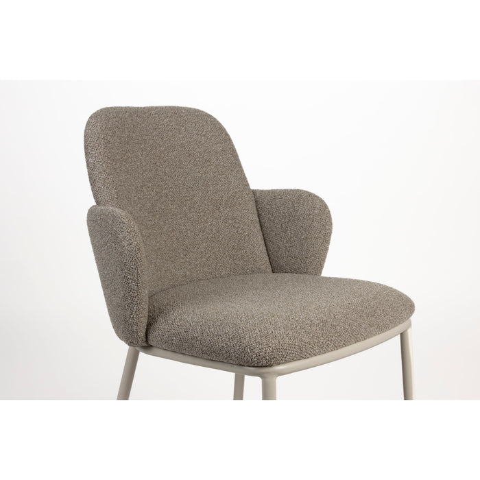 Housecraft Living Jerrico Eetkamerstoelen Bruin Beige - Set van 2