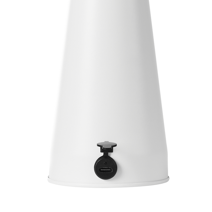 Beliani - BOCONO - Draadloze LED tafellamp - Wit - IJzer