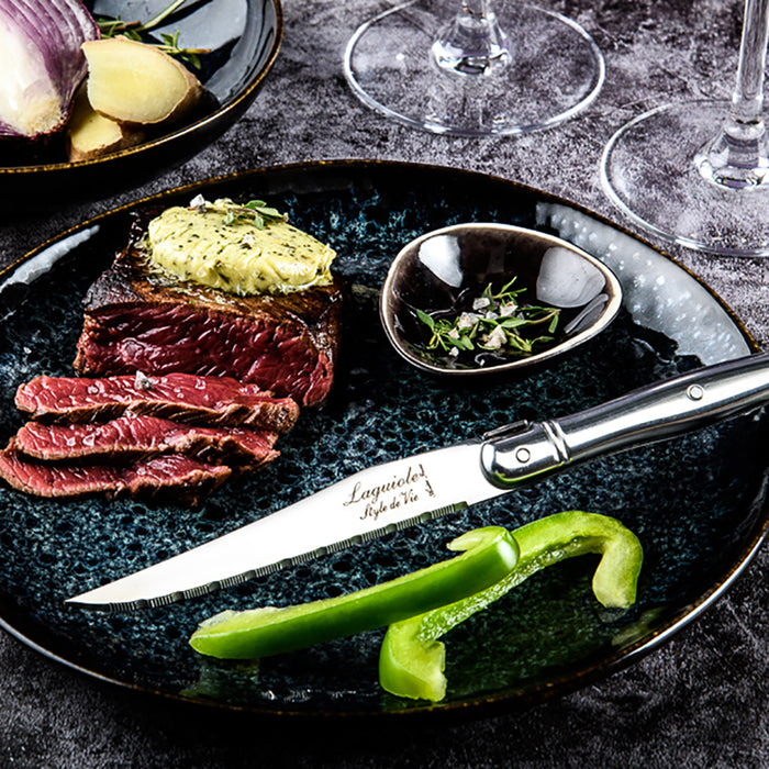 Laguiole Style de Vie Premium Line Steakmessenset 6 st.