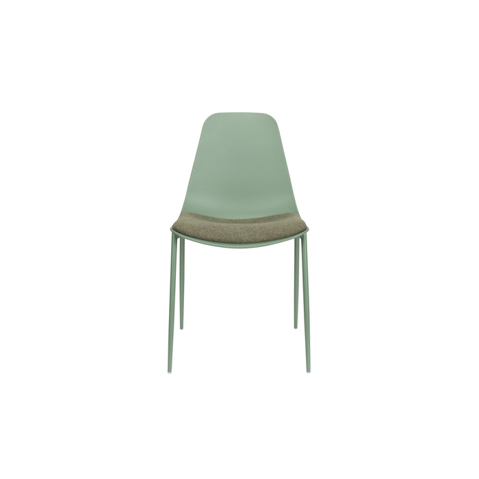 Housecraft Living Jeffrey Eetkamerstoelen Groen - Set van 4
