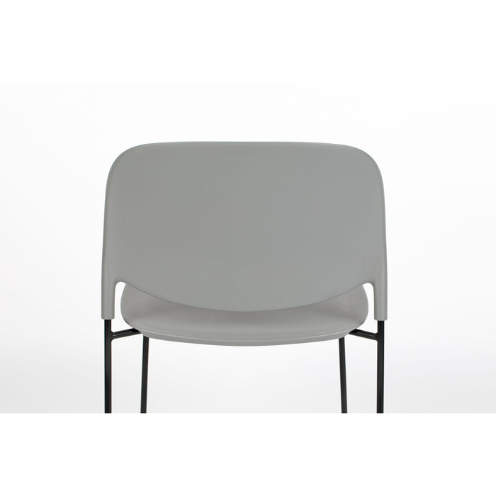 Housecraft Living Stacks Stapelbare Eetkamerstoelen Grijs - Set van 4