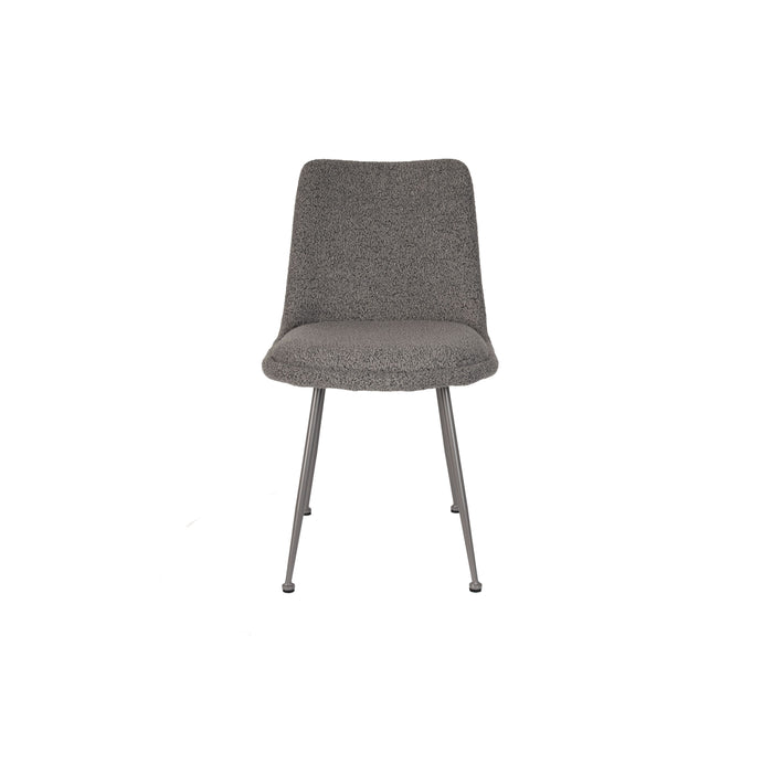 Housecraft Living Fijs Eetkamerstoelen Grijs - Set van 2