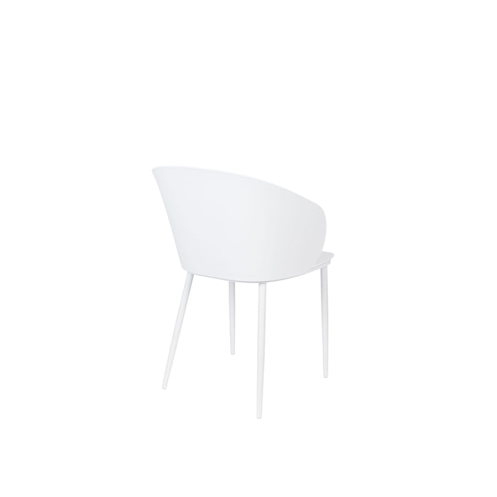 Housecraft Living Gigi Eetkamerstoelen Wit - Set van 2