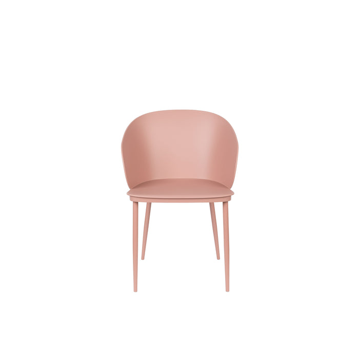 Housecraft Living Gigi Eetkamerstoelen Roze - Set van 2