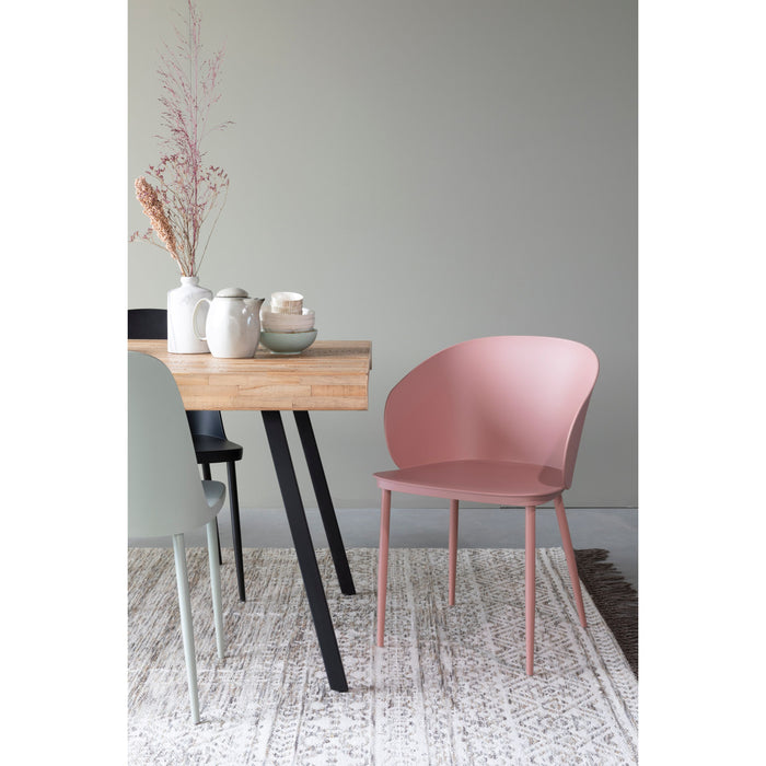 Housecraft Living Gigi Eetkamerstoelen Roze - Set van 2