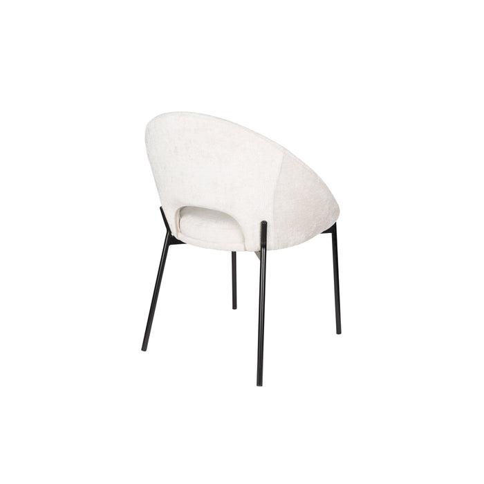 Housecraft Living Dando Eetkamerstoelen Off White - Set van 2