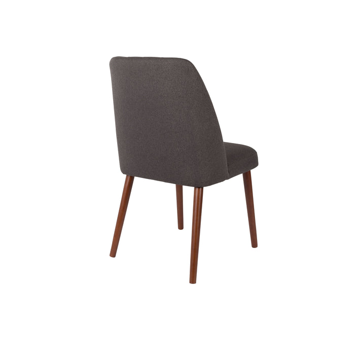 Housecraft Living Conway Eetkamerstoelen Donkergrijs - Set van 2