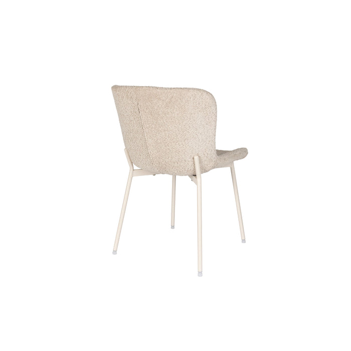 Housecraft Living Marion Eetkamerstoelen Off -White - Set van 2 - Wit