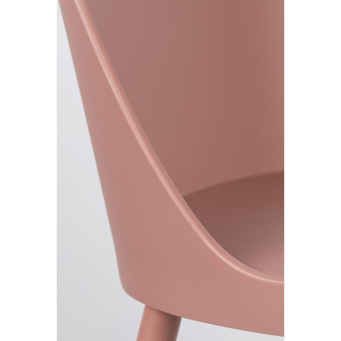 Housecraft Living Pip Eetkamerstoelen Roze - Set van 2