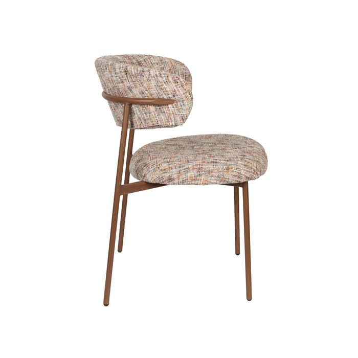 Housecraft Claes Eetkamerstoelen Multi - Set van 2