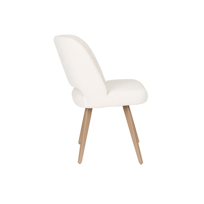 Housecraft Living Yves Eetkamerstoelen Wit - Set van 2