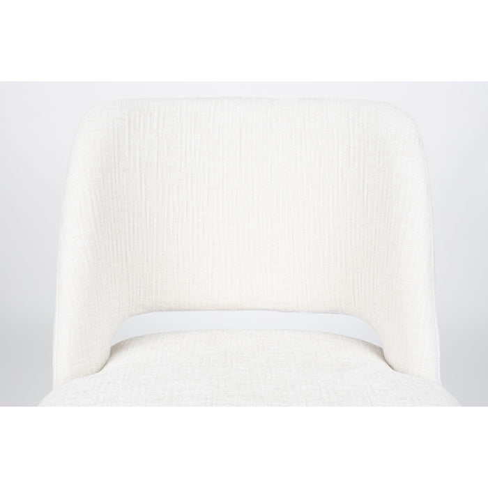 Housecraft Living Yves Eetkamerstoelen Wit - Set van 2