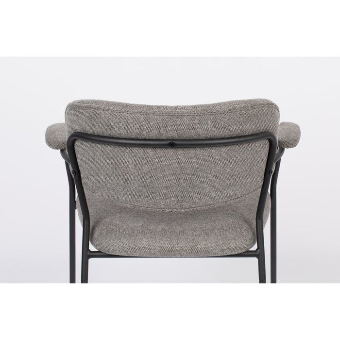 Feliz Lifestyle Set van 2 eetkamerstoelen Alina met armleuning