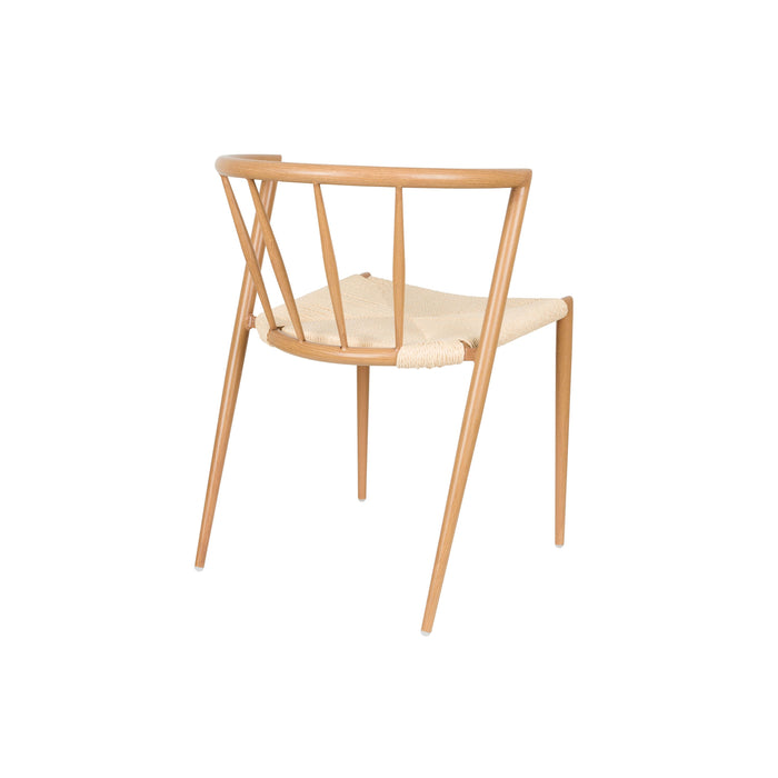 Housecraft Living Che Eetkamerstoelen Naturel - Set van 2