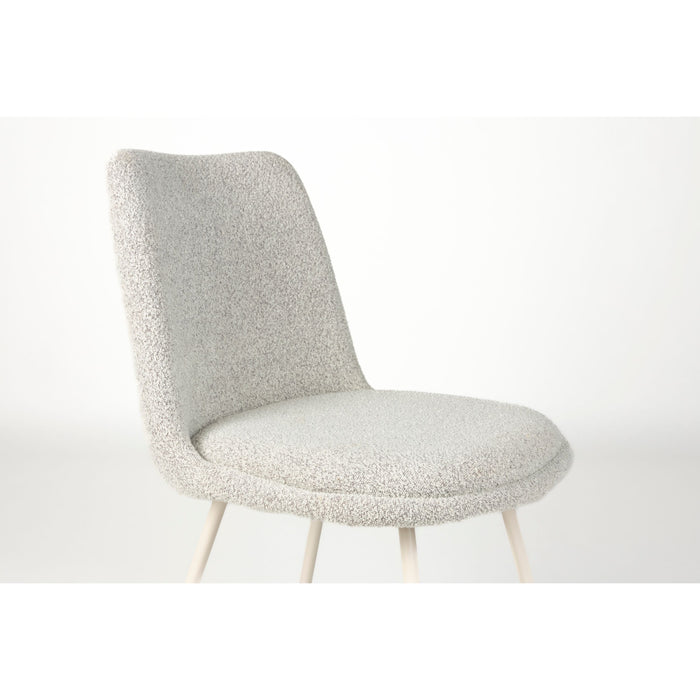 Housecraft Living Fijs Eetkamerstoelen Off-White - Set van 2 - Grijs