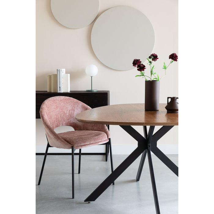 Housecraft Living Dando Eetkamerstoelen Oud Roze - Set van 2