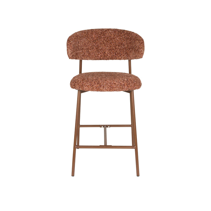 Housecraft Claes Counter| Barkrukken Terracotta - Set van 2