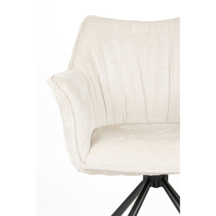 Housecraft Living Kodak Eetkamerstoel - Set van 2 - Beige