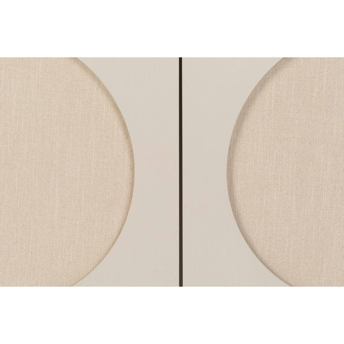 Zuiver Twin Kast 2 Deuren Hout Beige