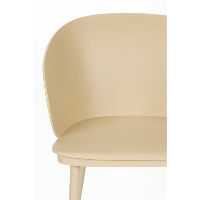 Housecraft Living Gigi Eetkamerstoelen Beige - Set van 2