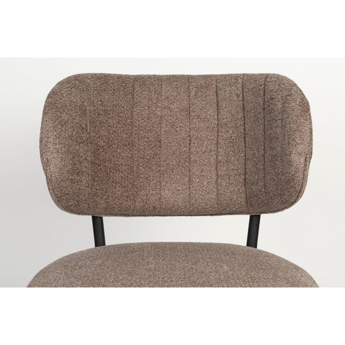 Housecraft Living Sanne Eetkamerstoelen Bruin - Set van 2