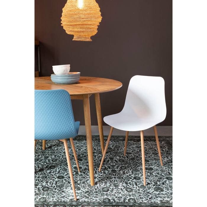 Housecraft Living Leon Eetkamerstoelen Wit - Set van 2