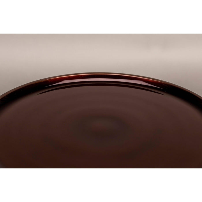 Dutchbone Pose Bijzettafel Rond 25 cm Metaal| Marmer Bruin