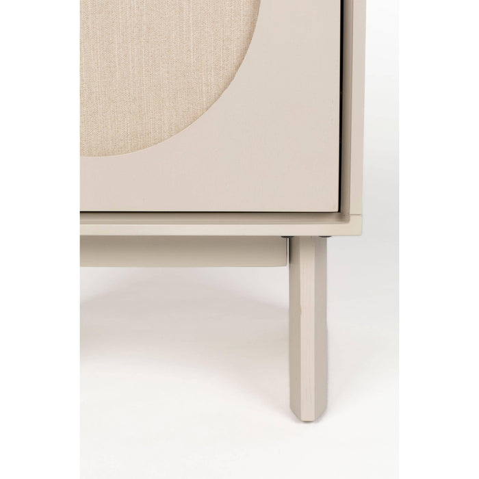 Zuiver Twin Bijzettafel|Nachtkastje - Grijs