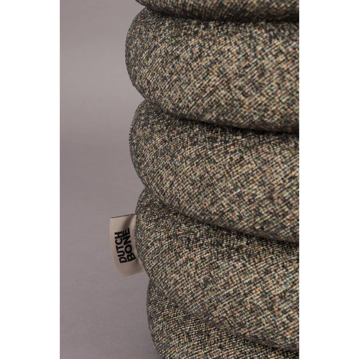 Dutchbone Fern Poef Zwart