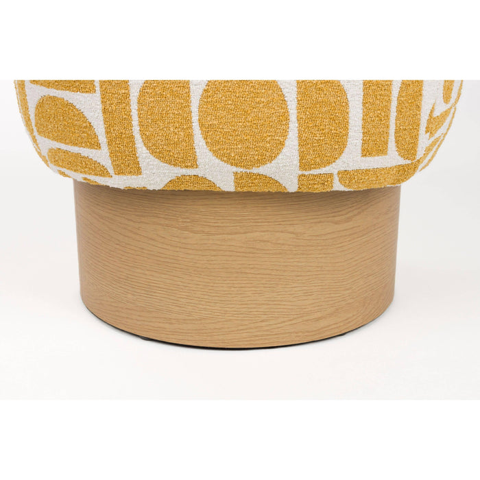 Housecraft Living Cyril Poef| Krukje Geel