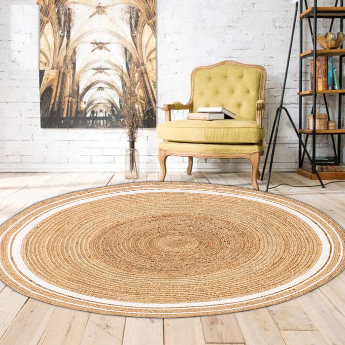 Velaar Jaipur Jute Klassisch Teppich 150 cm Rund
