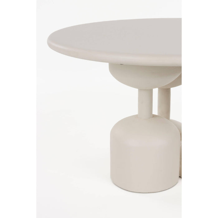 Housecraft Living Dec Bijzettafel Rond 70 cm Beige