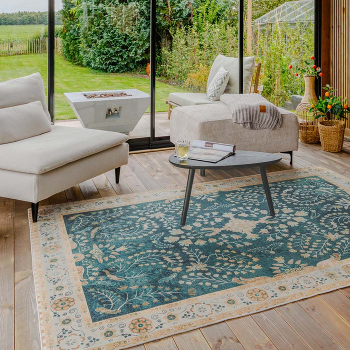 Heritaged Vintage buitenkleed - Valenca Sera groen - 200x290 cm