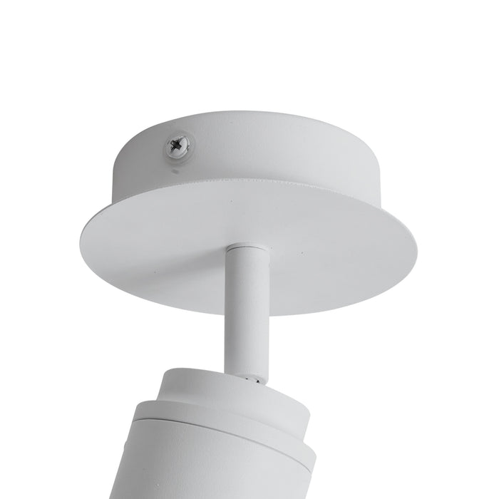 QAZQA Moderne badkamer spot wit IP44 - Ducha