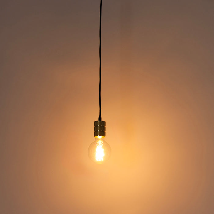 QAZQA Hanglamp met rail ophanging goud - Iconic Cavalux