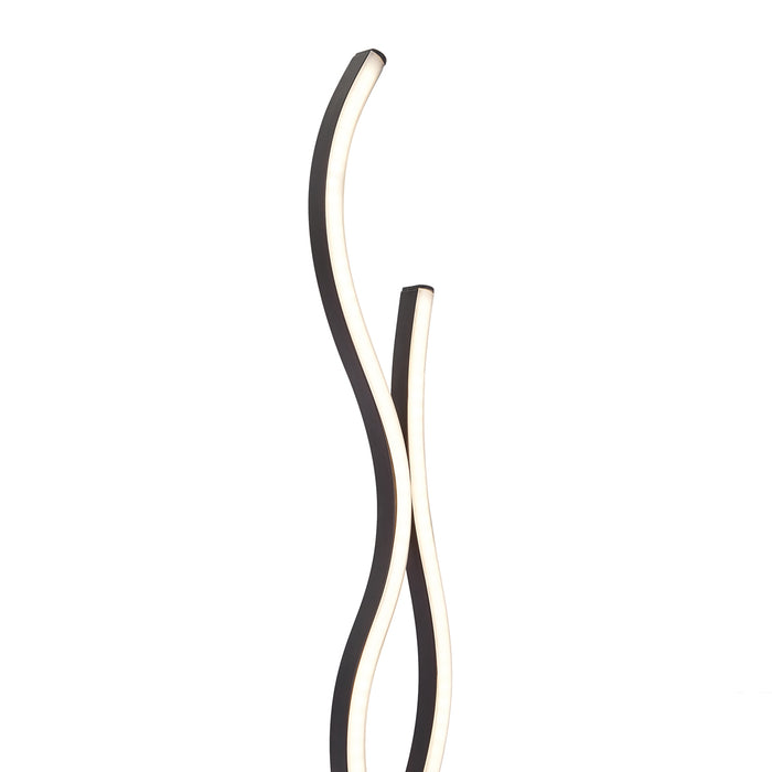 QAZQA Design tafellamp zwart incl. LED dimbaar - Ying