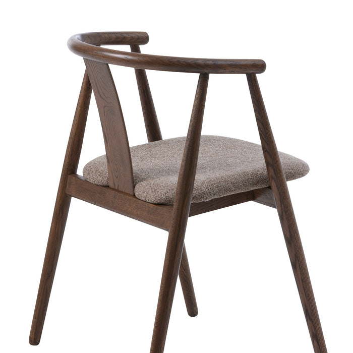 Sumatra Eetkamerstoel - Set van 2 - Walnoot