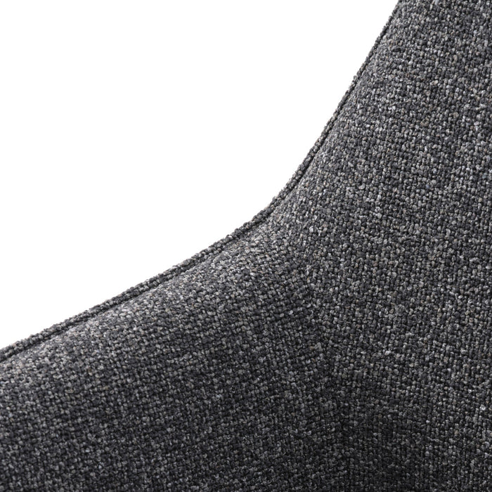 Solune Eetkamerstoel - Set van 2 - Donkergrijs