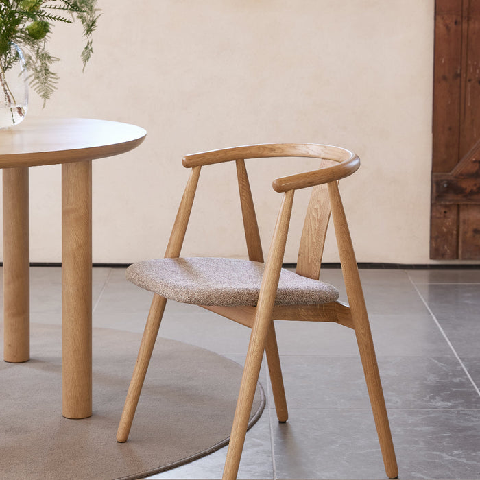 Sumatra Eetkamerstoel - Set van 2 - Eiken