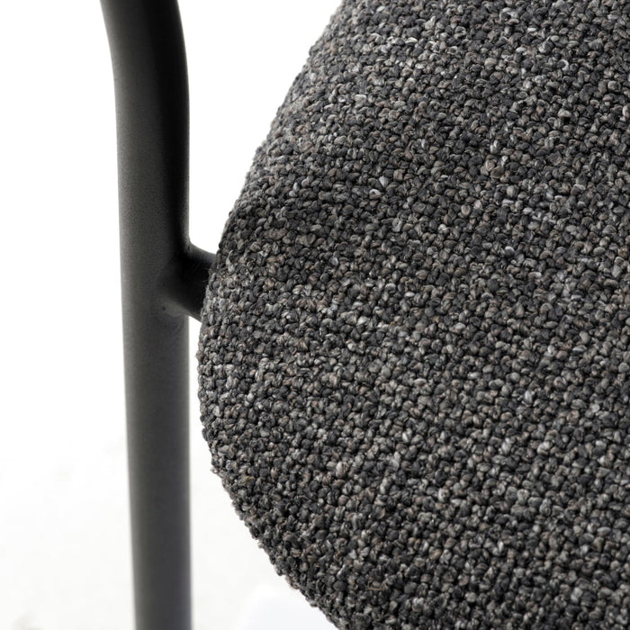 Elowen Eetkamerstoel - Set van 2 - DonkergrijsÊ