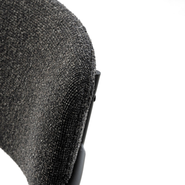 Elowen Eetkamerstoel - Set van 2 - DonkergrijsÊ