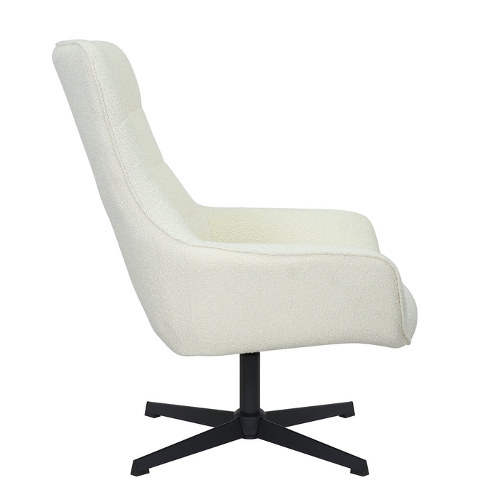Starfurn - Fauteuil Nora - Wit - 85x81x99 cm