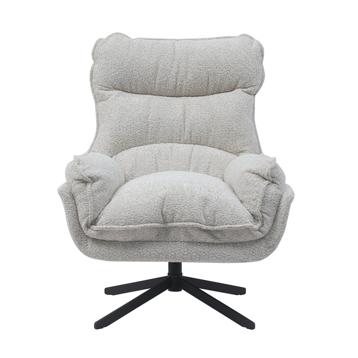 Starfurn - Fauteuil Vera - Wit - 83x115x59 cm
