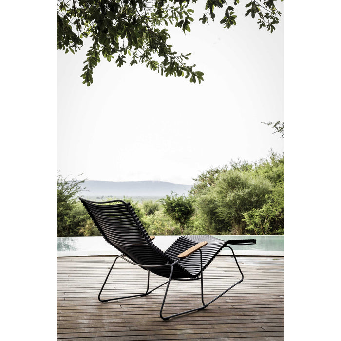 Houe Click Sunrocker ligstoel black