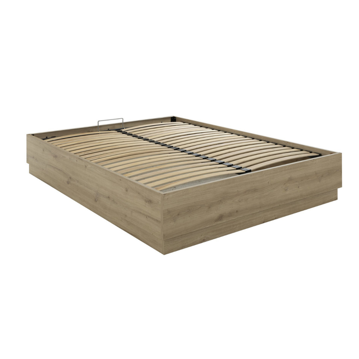 Calicosy - TIDY Opbergbed 160 x 200 cm - H36 cm - Licht hout