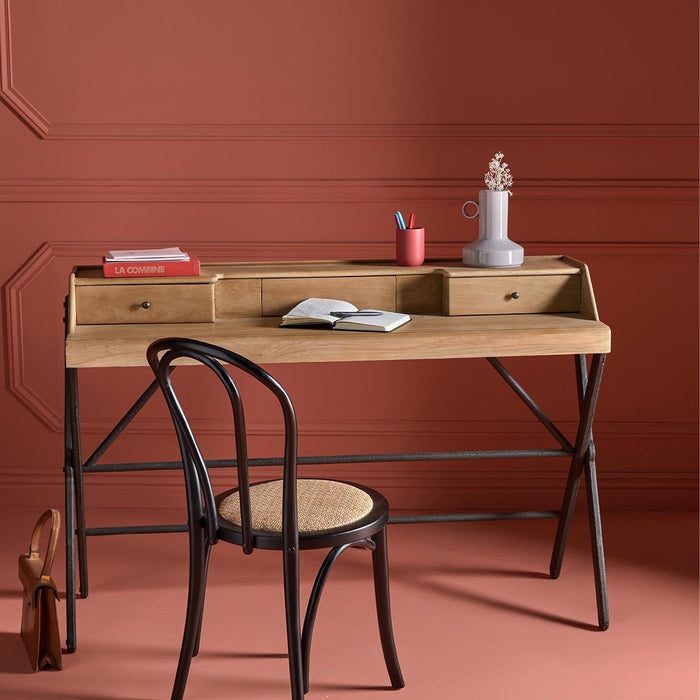 Signature - TROQUET Set van 2 Beukenhouten - H88 cm - Zwart