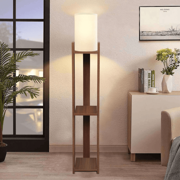 Calicosy - ELLY Lamp met opbergplanken - H142 cm -