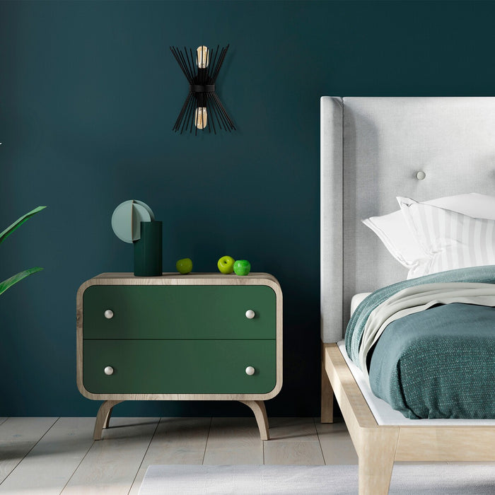 Calicosy - KIRPI Wandplank - H33 cm - Zwart