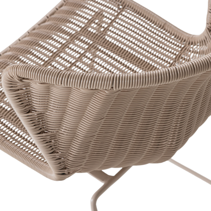 Wings Tuinstoel Zand - Set van 2